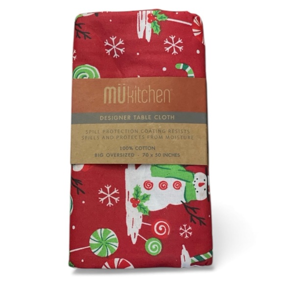 MUkitchen Other - Holiday Tablecloth - Spill Resistant — MUKitchen